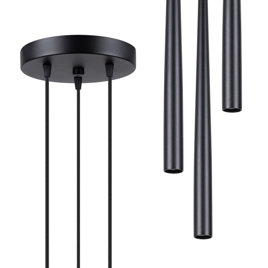 Hanglamp aan een koord BLISS 3xG9/8W/230V zwart