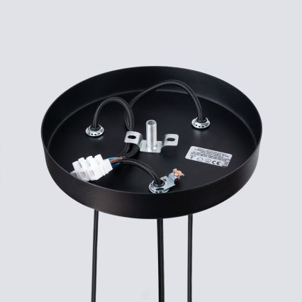 Hanglamp aan een koord BLISS 3xG9/8W/230V zwart