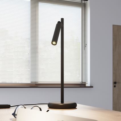 Tafellamp PASTELO 1xG9/8W/230V zwart