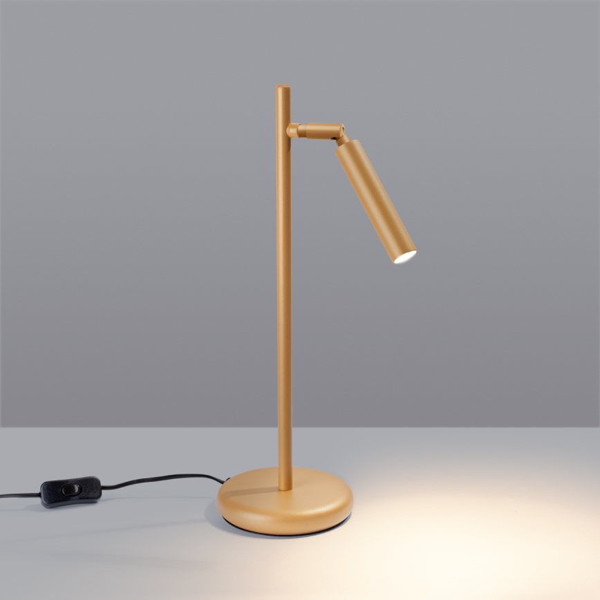 Tafellamp PASTELO 1xG9/8W/230V goud
