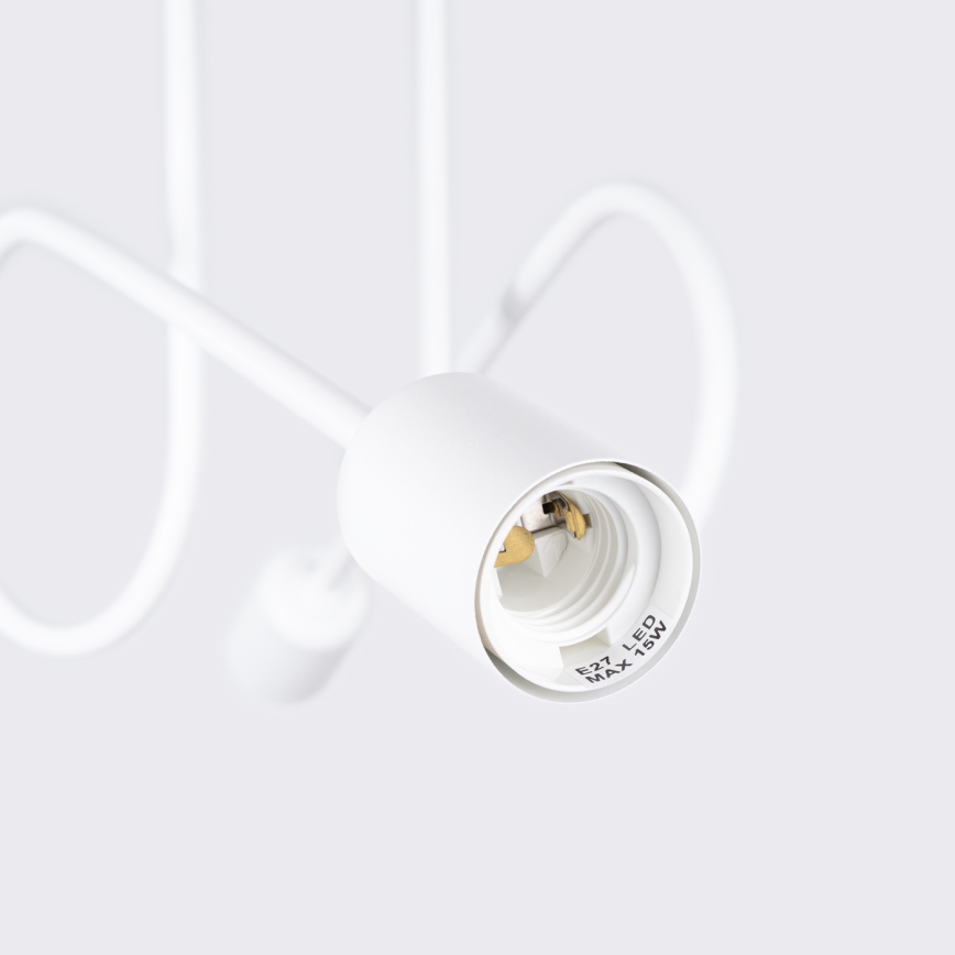 Plafonnier LOOP 2xE27/15W/230V blanc