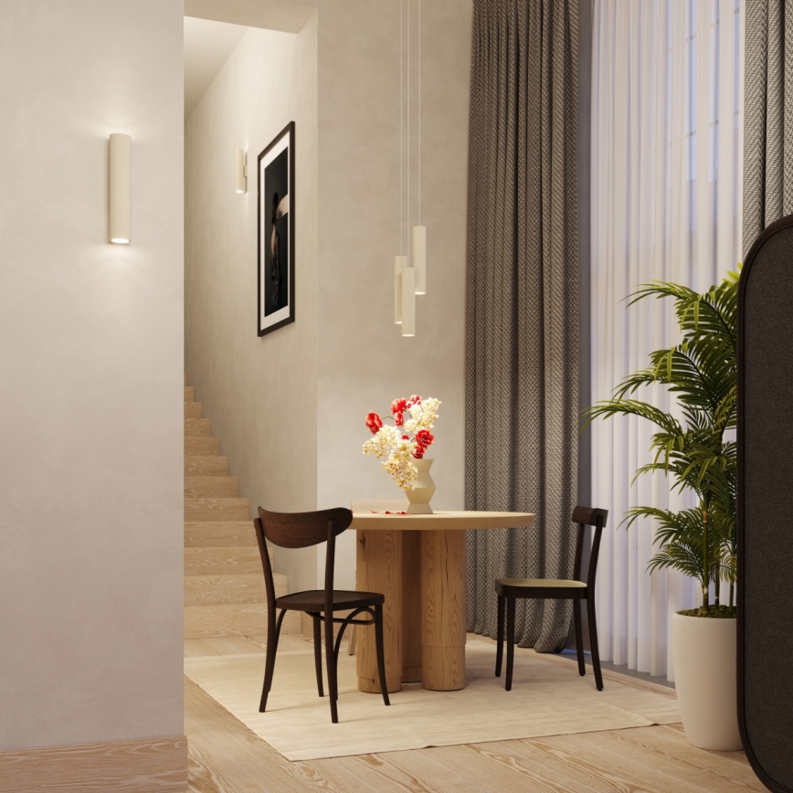 Wandlamp LAGOS 2xGU10/10W/230V crème