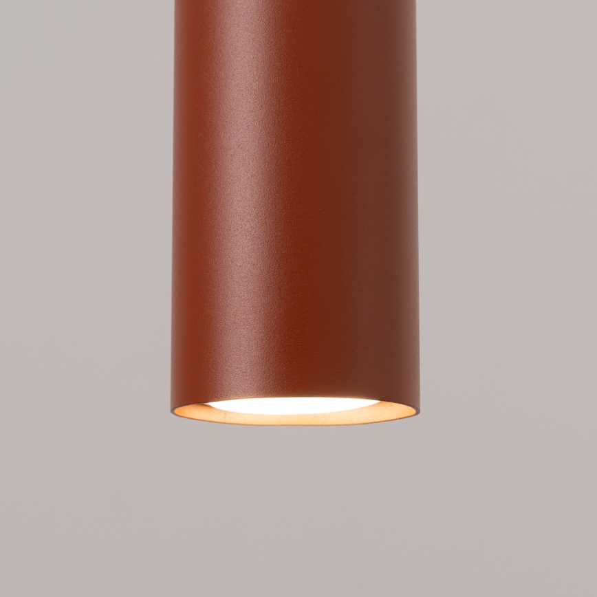 Suspension filaire LAGOS 2xGU10/10W/230V rouge