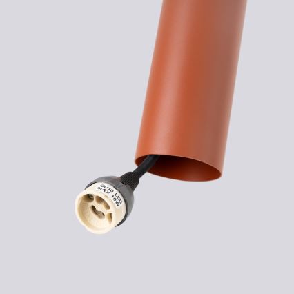 Suspension filaire LAGOS 2xGU10/10W/230V rouge