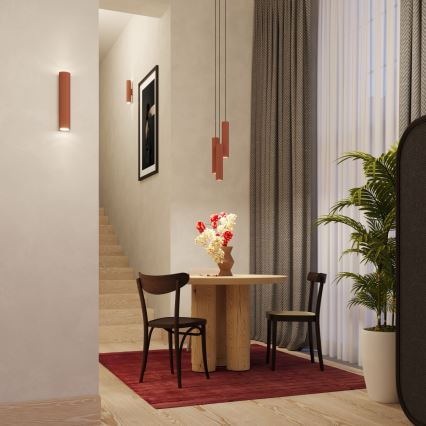 Applique murale LAGOS 2xGU10/10W/230V rouge
