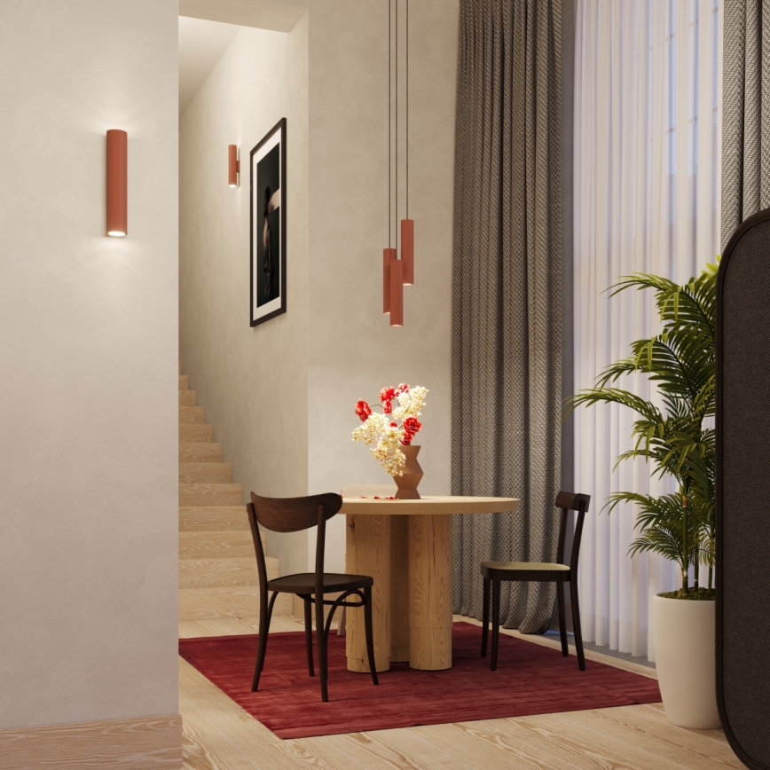 Applique murale LAGOS 2xGU10/10W/230V rouge
