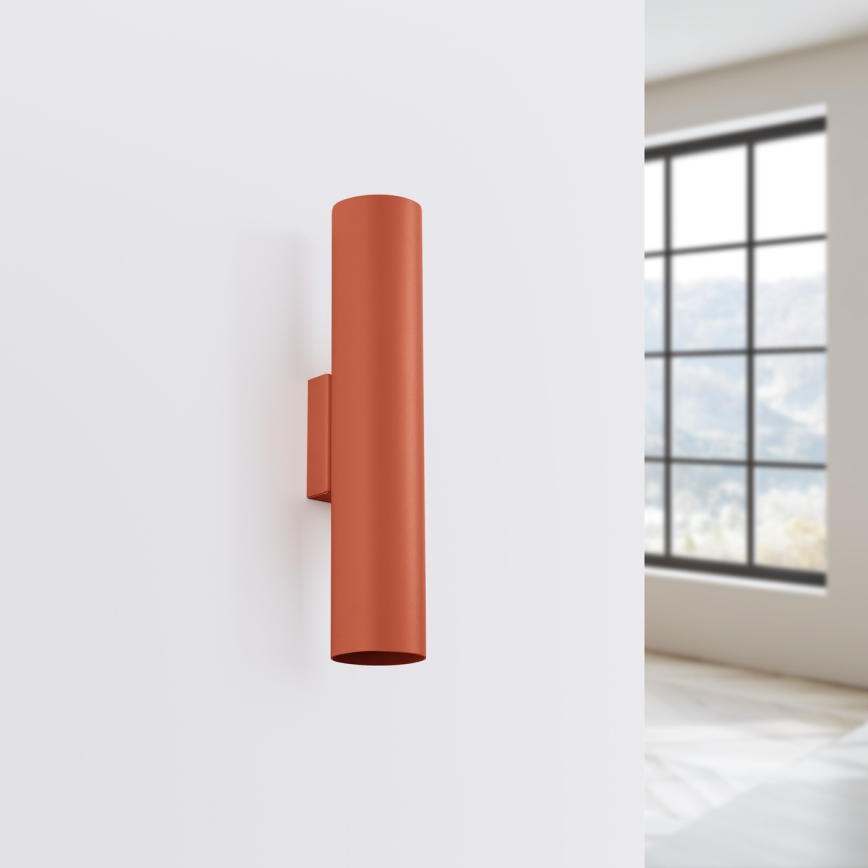 Applique murale LAGOS 2xGU10/10W/230V rouge