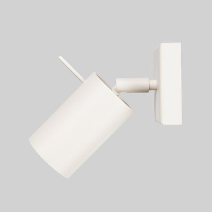 Wandspot RING 1xGU10/10W/230V crème