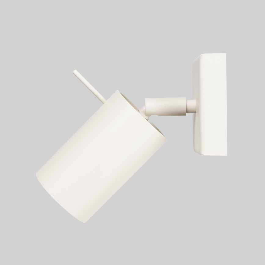 Wandspot RING 1xGU10/10W/230V crème