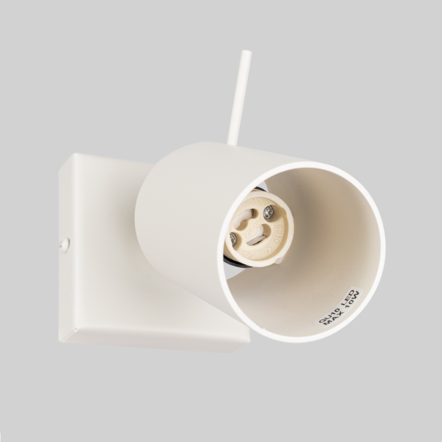 Wandspot RING 1xGU10/10W/230V crème