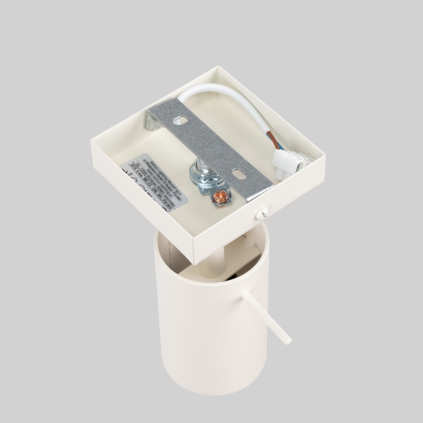 Wandspot RING 1xGU10/10W/230V crème