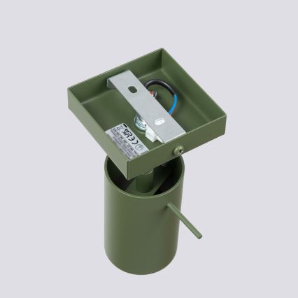 Wandspot RING 1xGU10/10W/230V groen