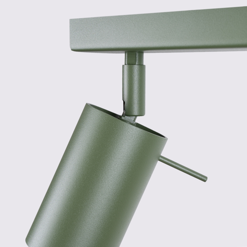 Spot RING 4xGU10/10W/230V groen