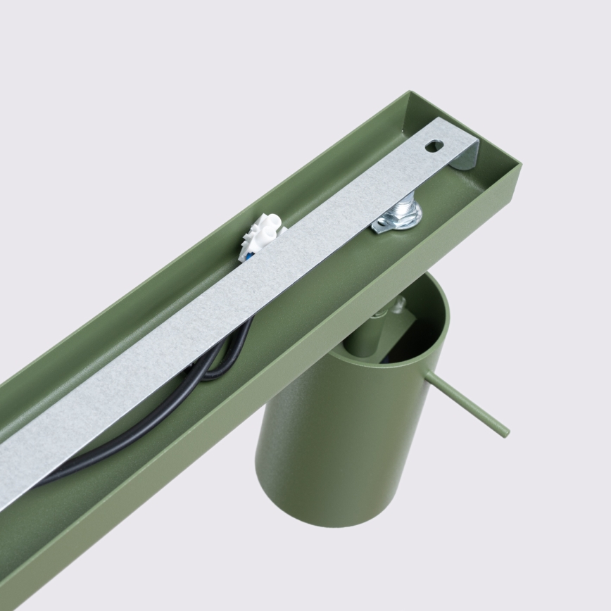 Spot RING 4xGU10/10W/230V groen