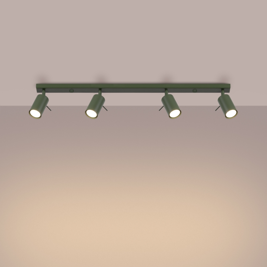 Spot RING 4xGU10/10W/230V vert