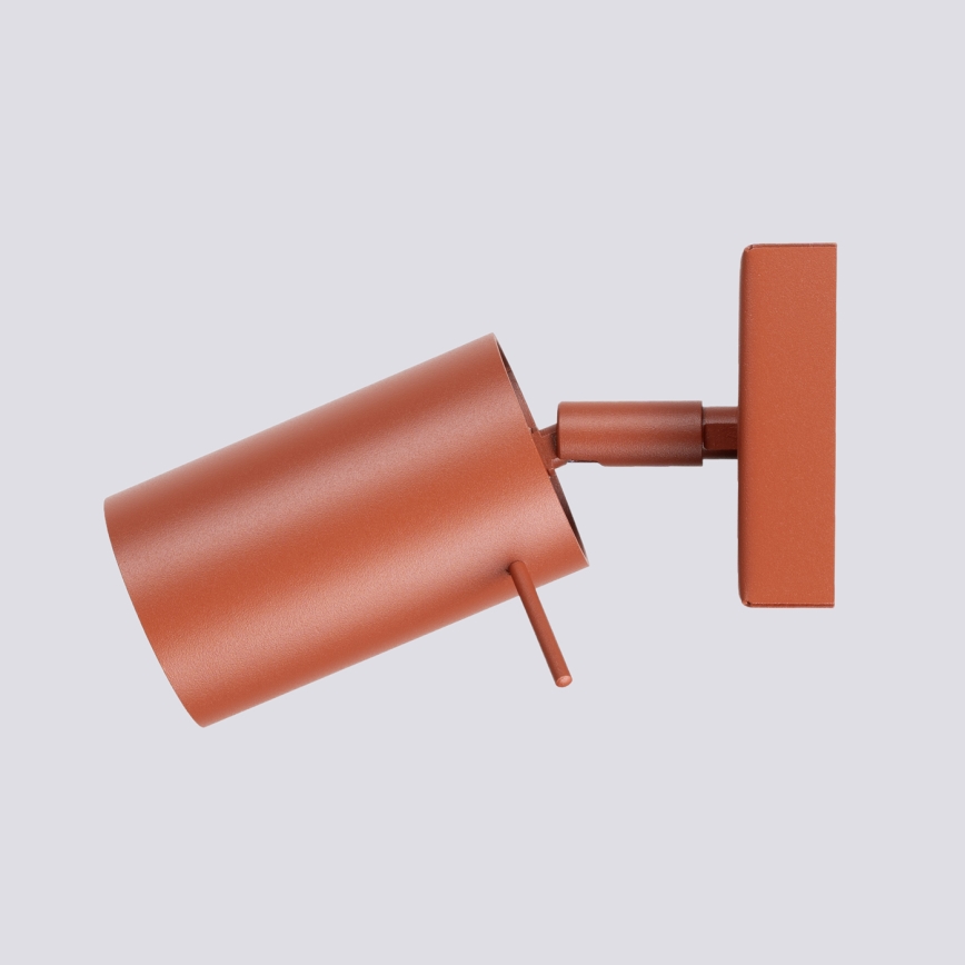 Wandspot RING 1xGU10/10W/230V rood