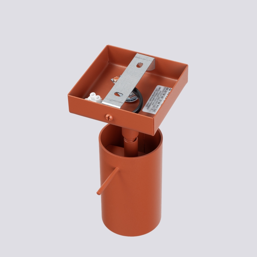 Wandspot RING 1xGU10/10W/230V rood