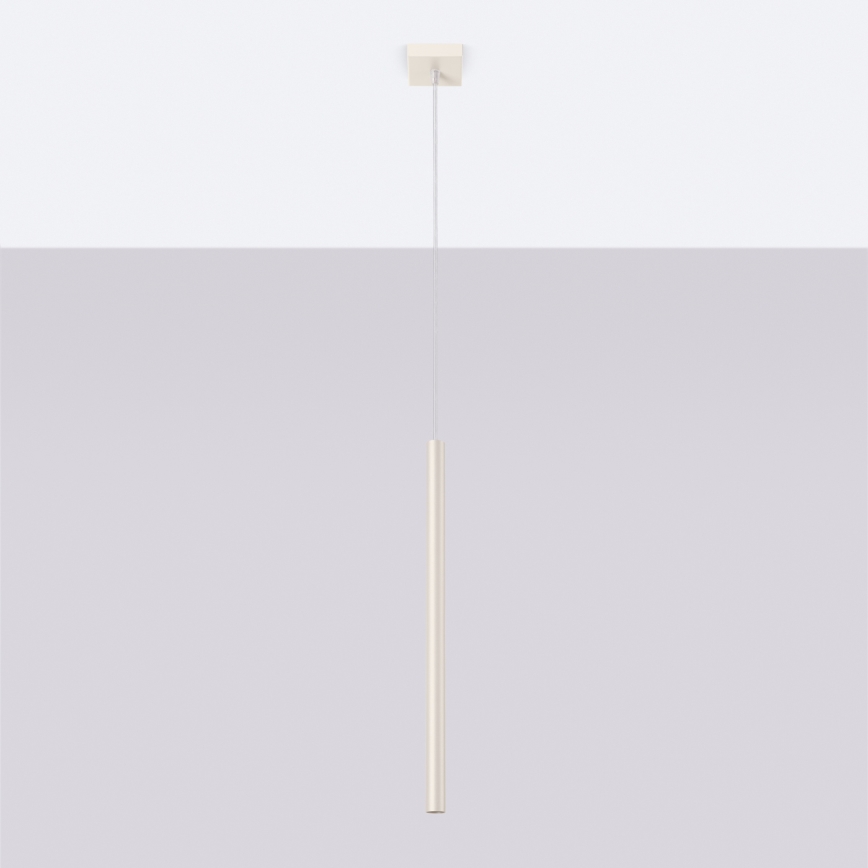 Hanglamp aan een koord PASTELO 1xG9/8W/230V crème