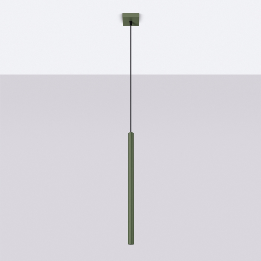 Hanglamp aan een koord PASTELO 1xG9/8W/230V groen