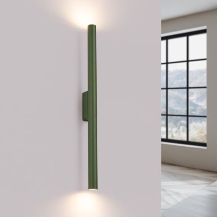 Wandlamp PASTELO 2xG9/8W/230V groen