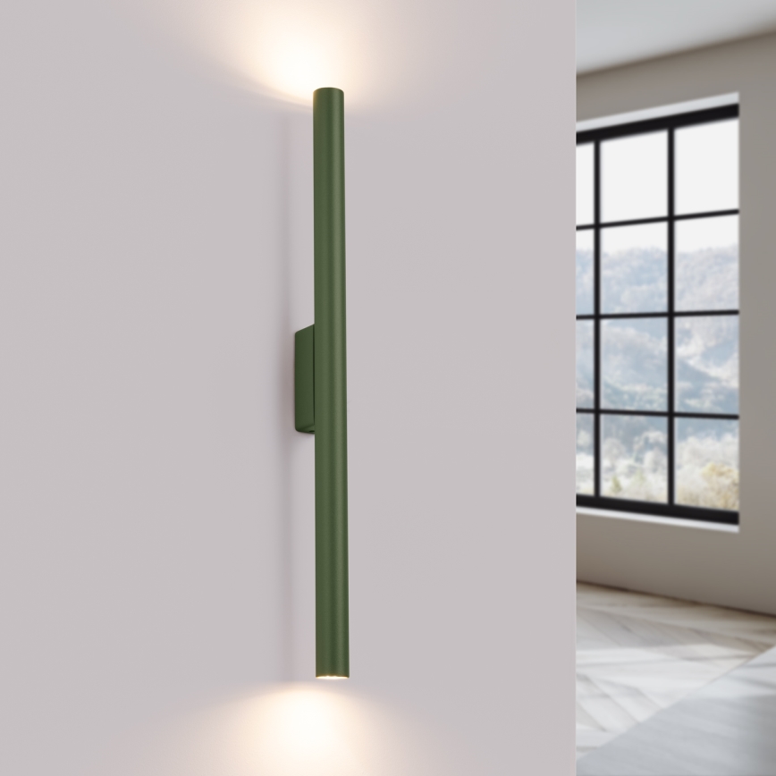 Wandlamp PASTELO 2xG9/8W/230V groen