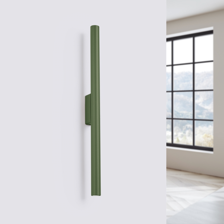 Wandlamp PASTELO 2xG9/8W/230V groen