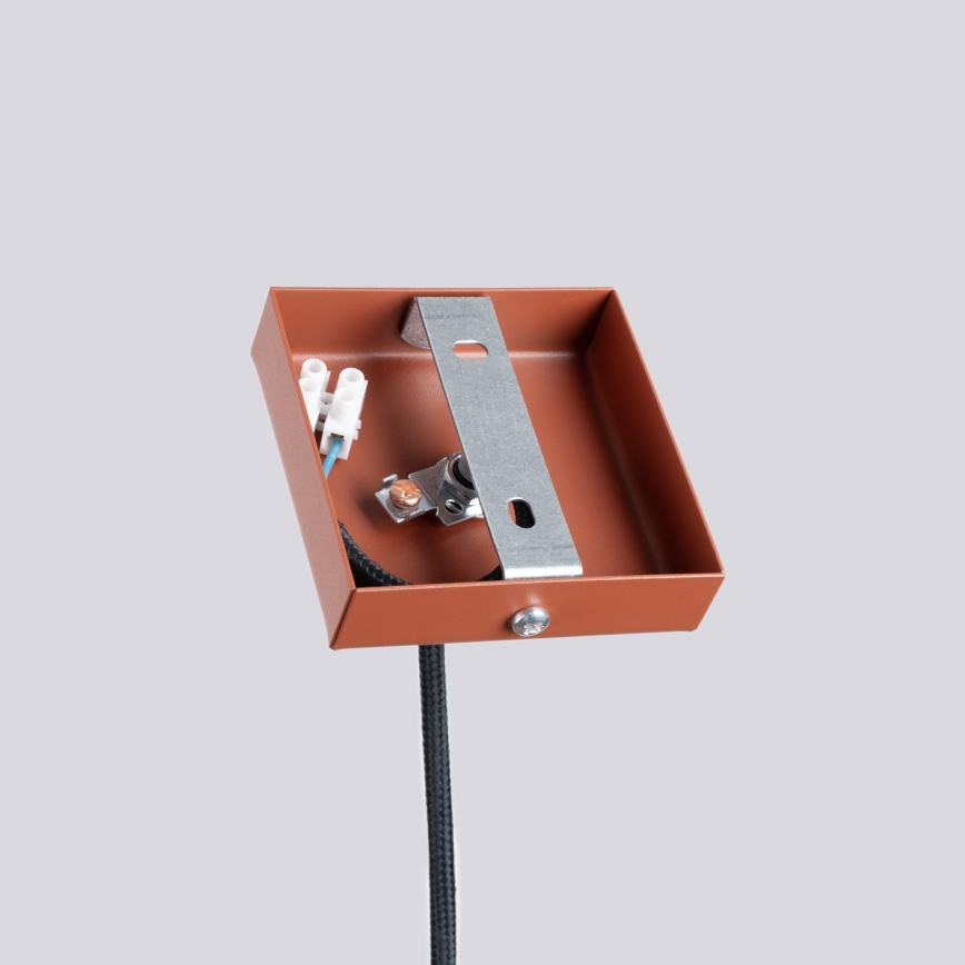 Hanglamp aan een koord PASTELO 1xG9/8W/230V rood