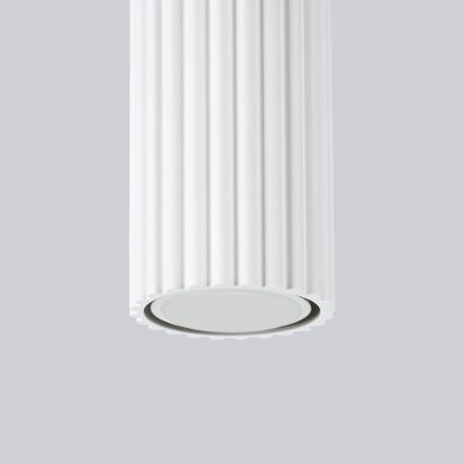 Spot KARBON 1xGU10/10W/230V 10 cm wit