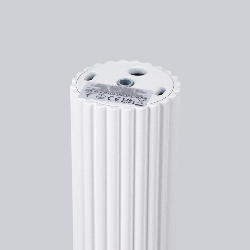 Spot KARBON 1xGU10/10W/230V 40 cm blanc