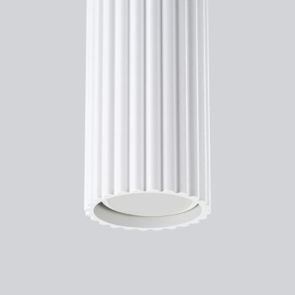 Hanglamp aan een koord KARBON 1xGU10/10W/230V wit