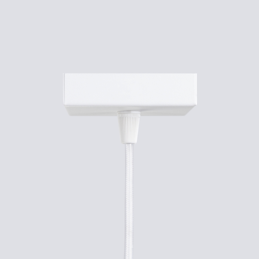 Hanglamp aan een koord KARBON 1xGU10/10W/230V wit