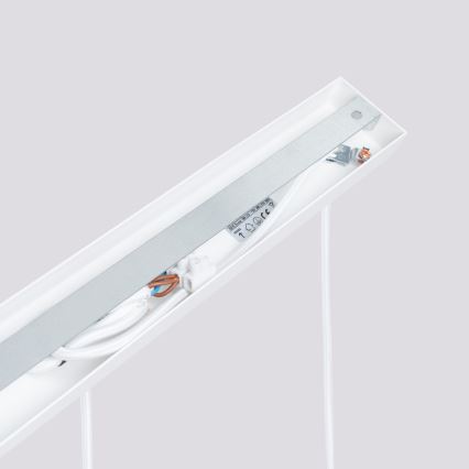 Hanglamp aan een koord KARBON 3xGU10/10W/230V wit