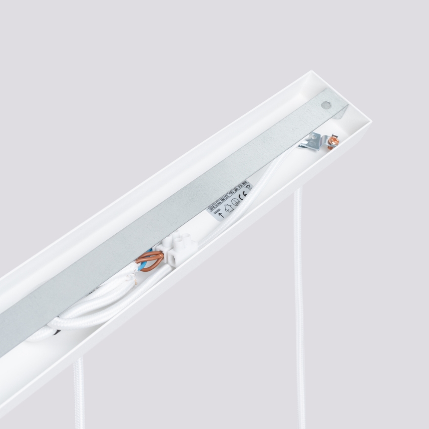 Hanglamp aan een koord KARBON 3xGU10/10W/230V wit