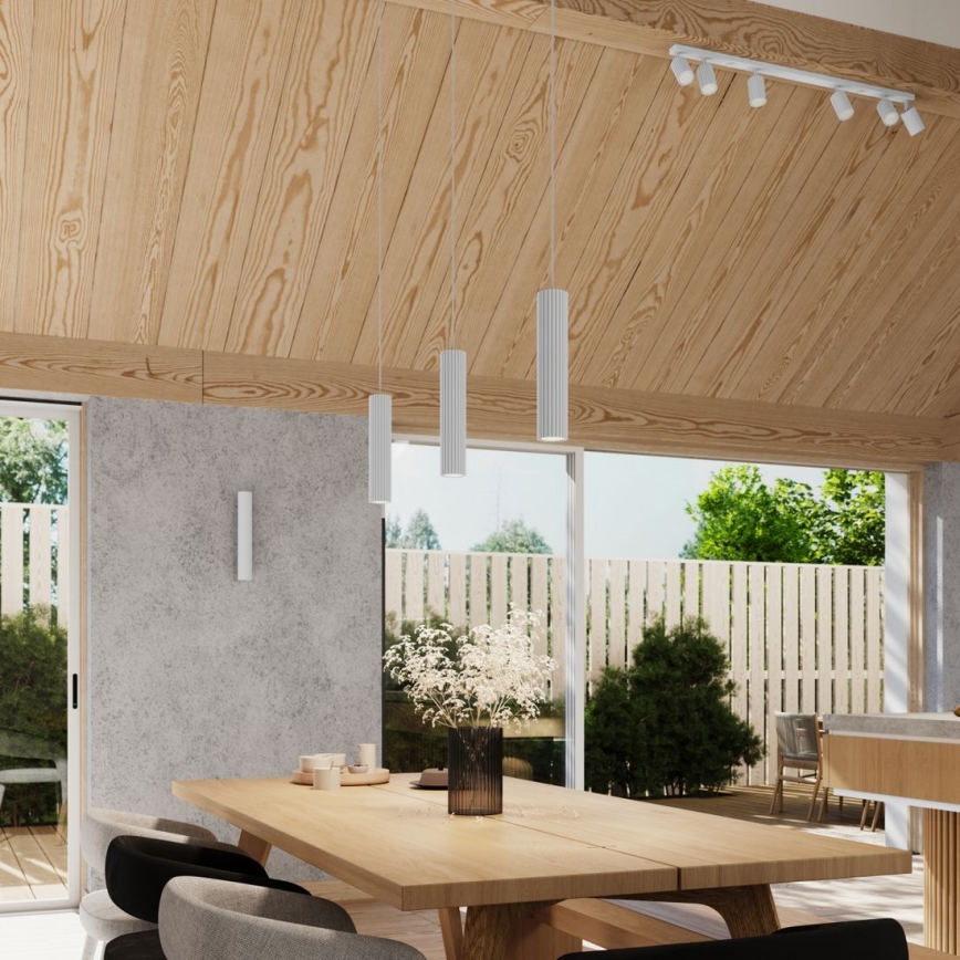 Applique murale KARBON 2xGU10/10W/230V blanc