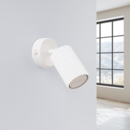 Wandspot KARBON 1xGU10/10W/230V wit