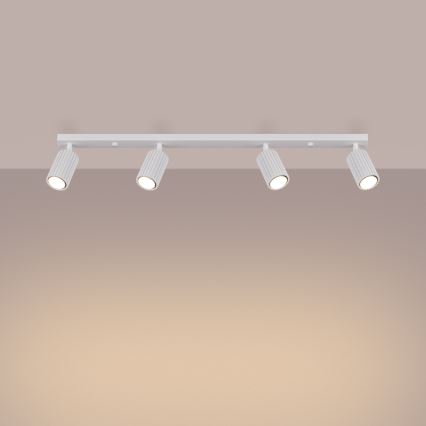 Spot KARBON 4xGU10/10W/230V blanc