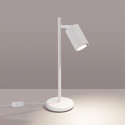 Lampe de table KARBON 1xGU10/10W/230V blanc