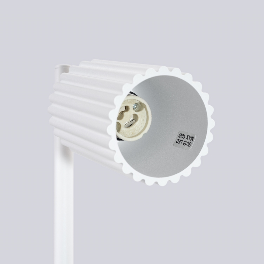 Lampe de table KARBON 1xGU10/10W/230V blanc