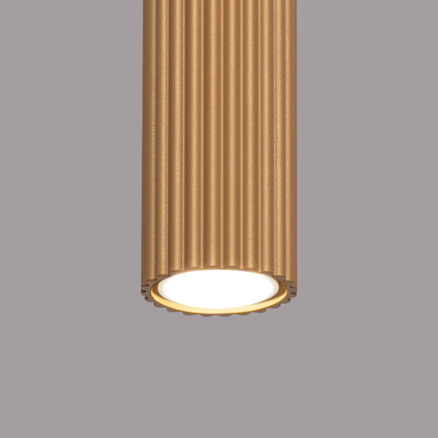 Spot KARBON 1xGU10/10W/230V 10 cm doré