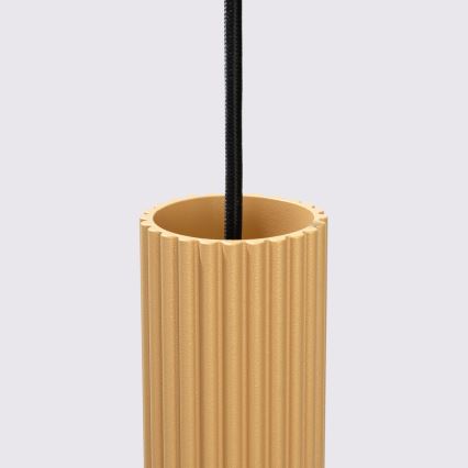 Hanglamp aan een koord KARBON 2xGU10/10W/230V goud