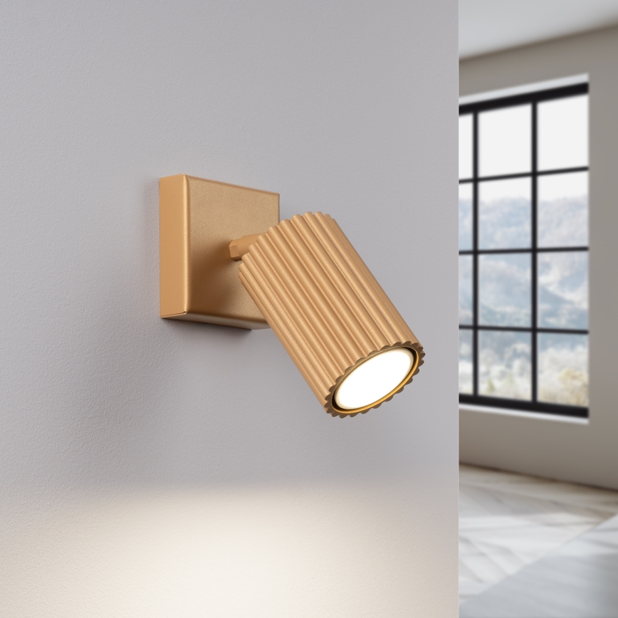 Wandspot KARBON 1xGU10/10W/230V goud
