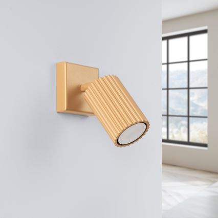Wandspot KARBON 1xGU10/10W/230V goud