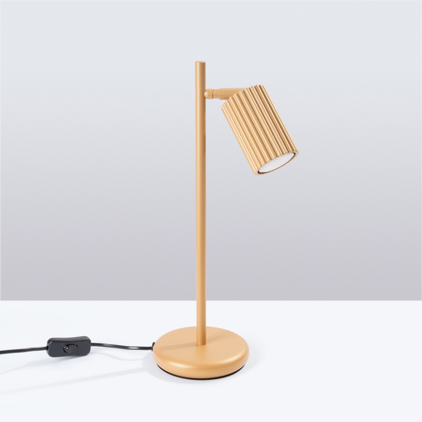 Lampe de table KARBON 1xGU10/10W/230V doré