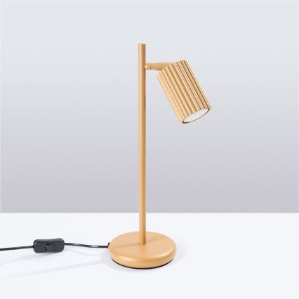 Tafellamp KARBON 1xGU10/10W/230V goud