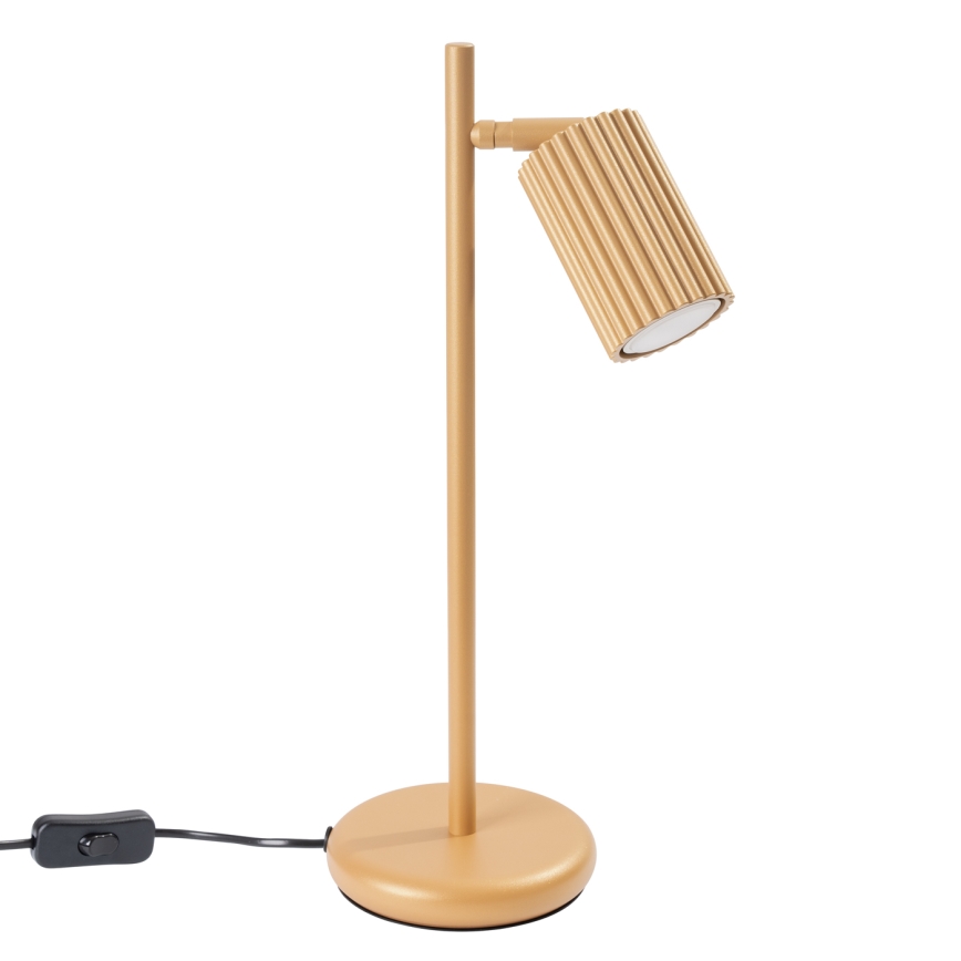 Tafellamp KARBON 1xGU10/10W/230V goud