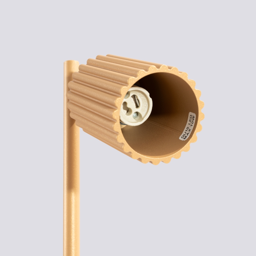 Tafellamp KARBON 1xGU10/10W/230V goud