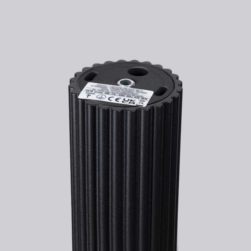 Spot KARBON 1xGU10/10W/230V 20 cm noir
