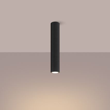 Spot KARBON 1xGU10/10W/230V 40 cm noir