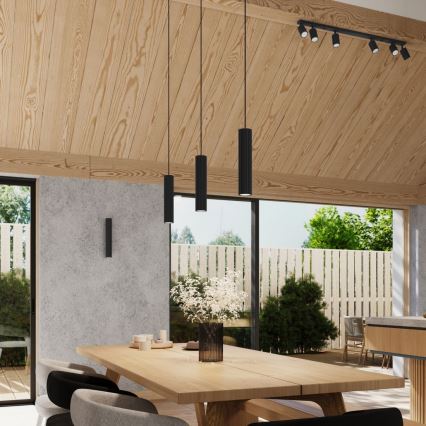 Applique murale KARBON 2xGU10/10W/230V noir
