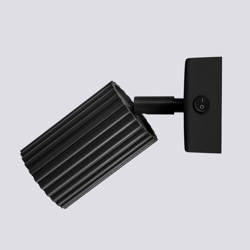 Wandspot KARBON 1xGU10/10W/230V zwart